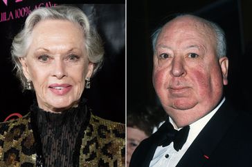 Tippi Hedren; Alfred Hitchcock