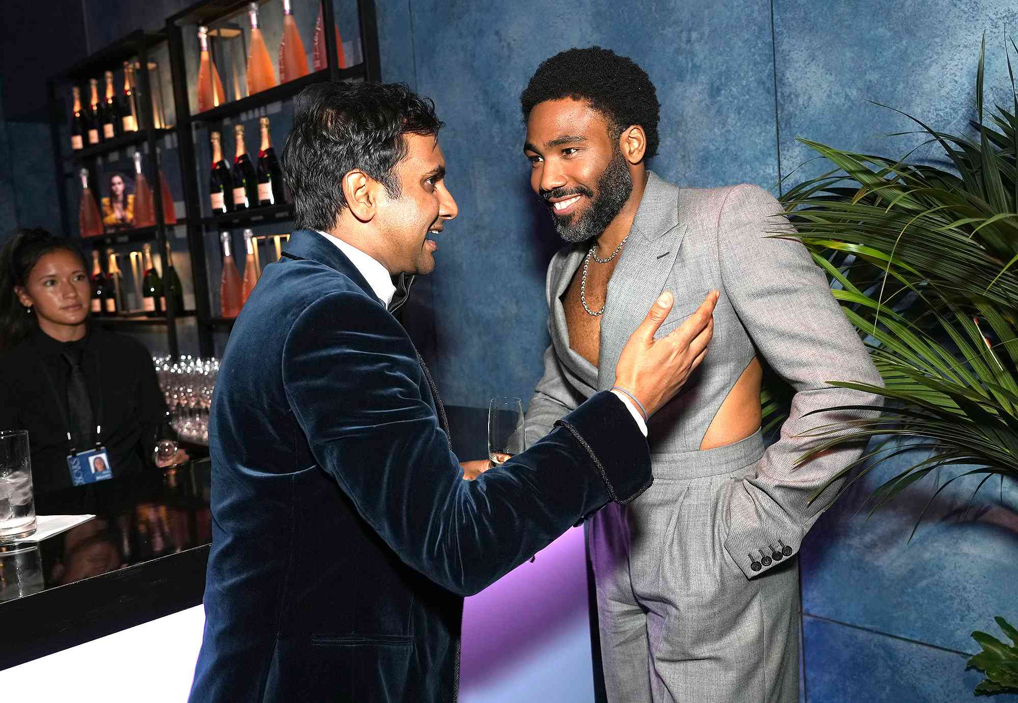 Aziz Ansari and Donald Glover