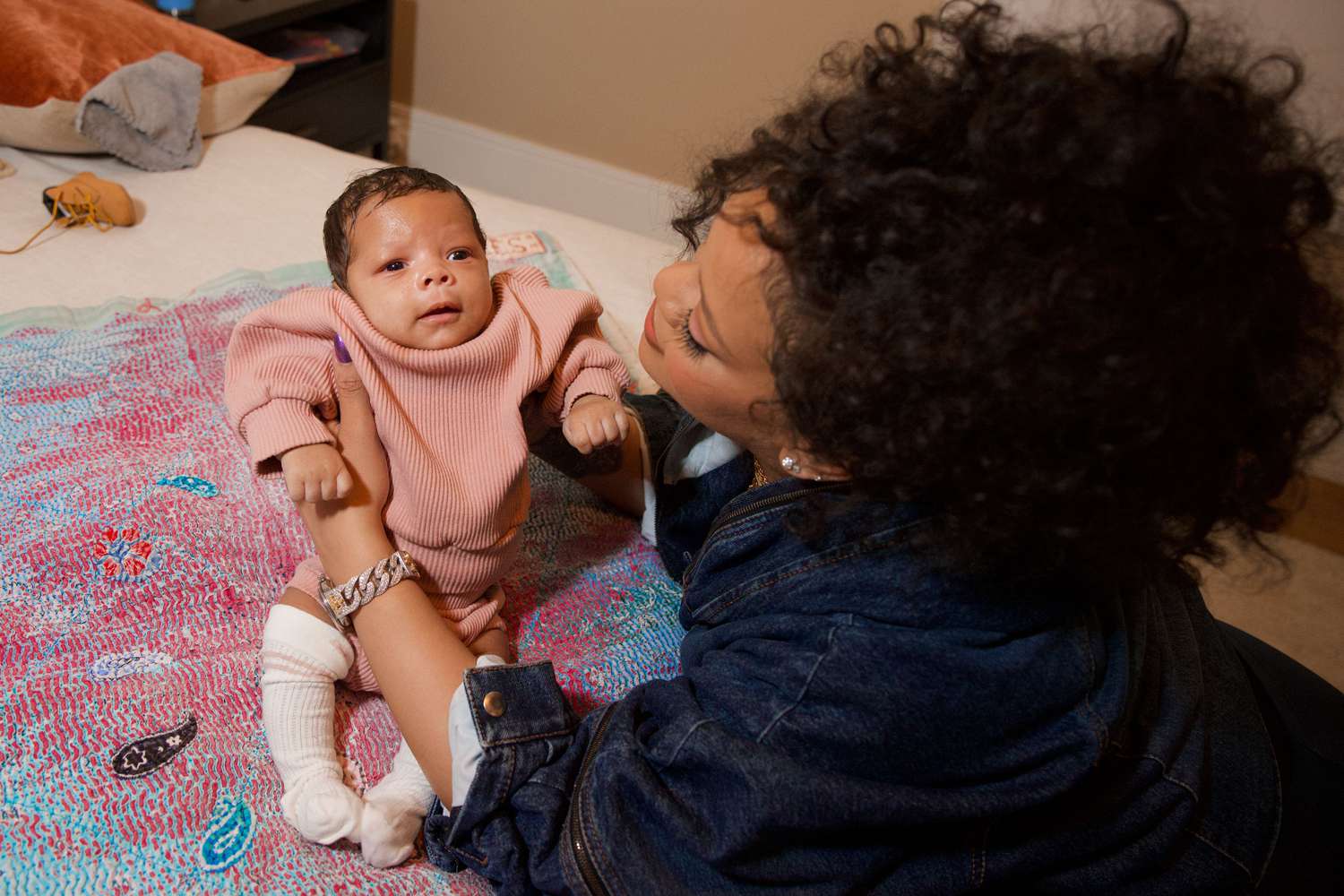 Rihanna and ASAP Rocky are sharing with the world an intimate photoshoot along with their newborn son, Riot Rose