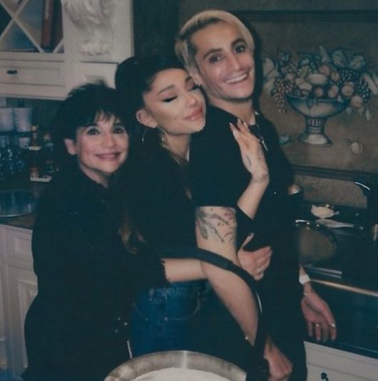 Ariana Grande and family over holidays