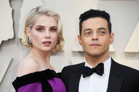 Lucy Boynton and Rami Malek attend the 91st Annual Academy Awards at Hollywood and Highland on February 24, 2019 in Hollywood, California