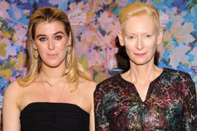 Honor Swinton Byrne and Tilda Swinton attend "The Souvenir Part 2" screening during the 74th annual Cannes Film Festival on July 08, 2021 in Cannes, France. 