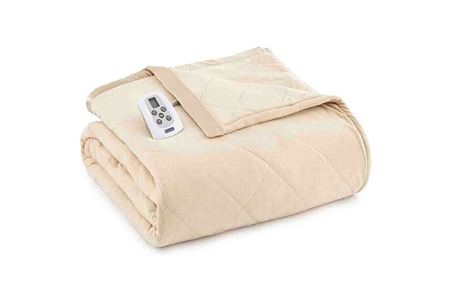 Shavel Micro Flannel Quilted Electric Blanket