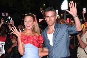 Blake Lively and Ryan Reynolds arrive at the afterparty for the World Premiere of 'Deadpool & Wolverine' on July 22, 2024 in New York City.