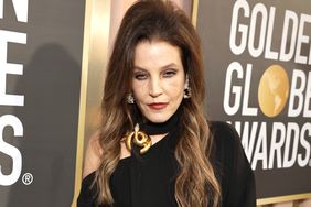 Lisa Marie Presley arrives at the 80th Annual Golden Globe Awards held at the Beverly Hilton Hotel on January 10, 2023 in Beverly Hills, California