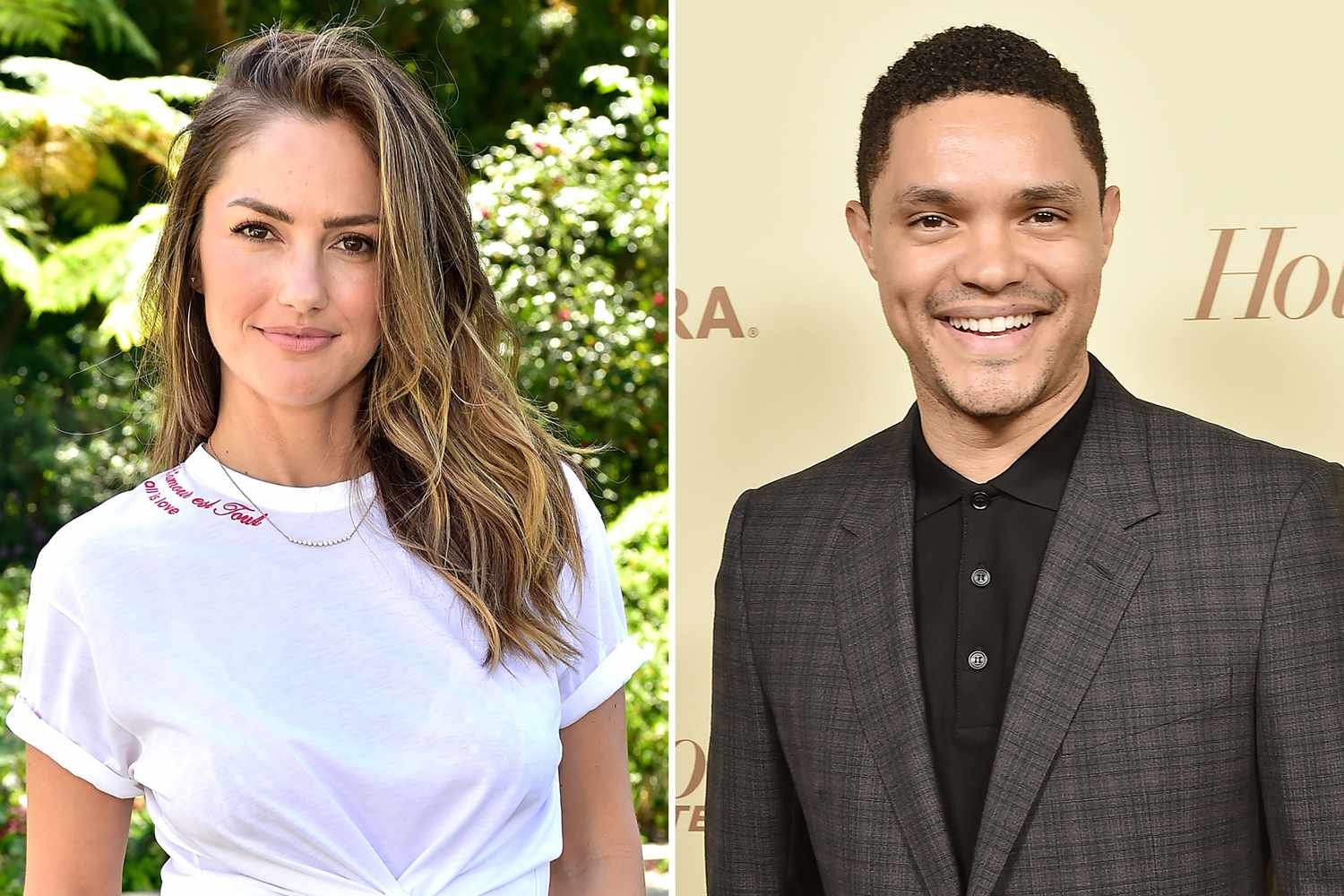 minka kelly and trevor noah