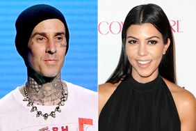 Kourtney Kardashian and Travis Barker