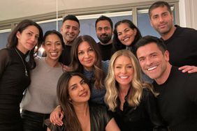 Kelly Ripa and Priyanka dinner party