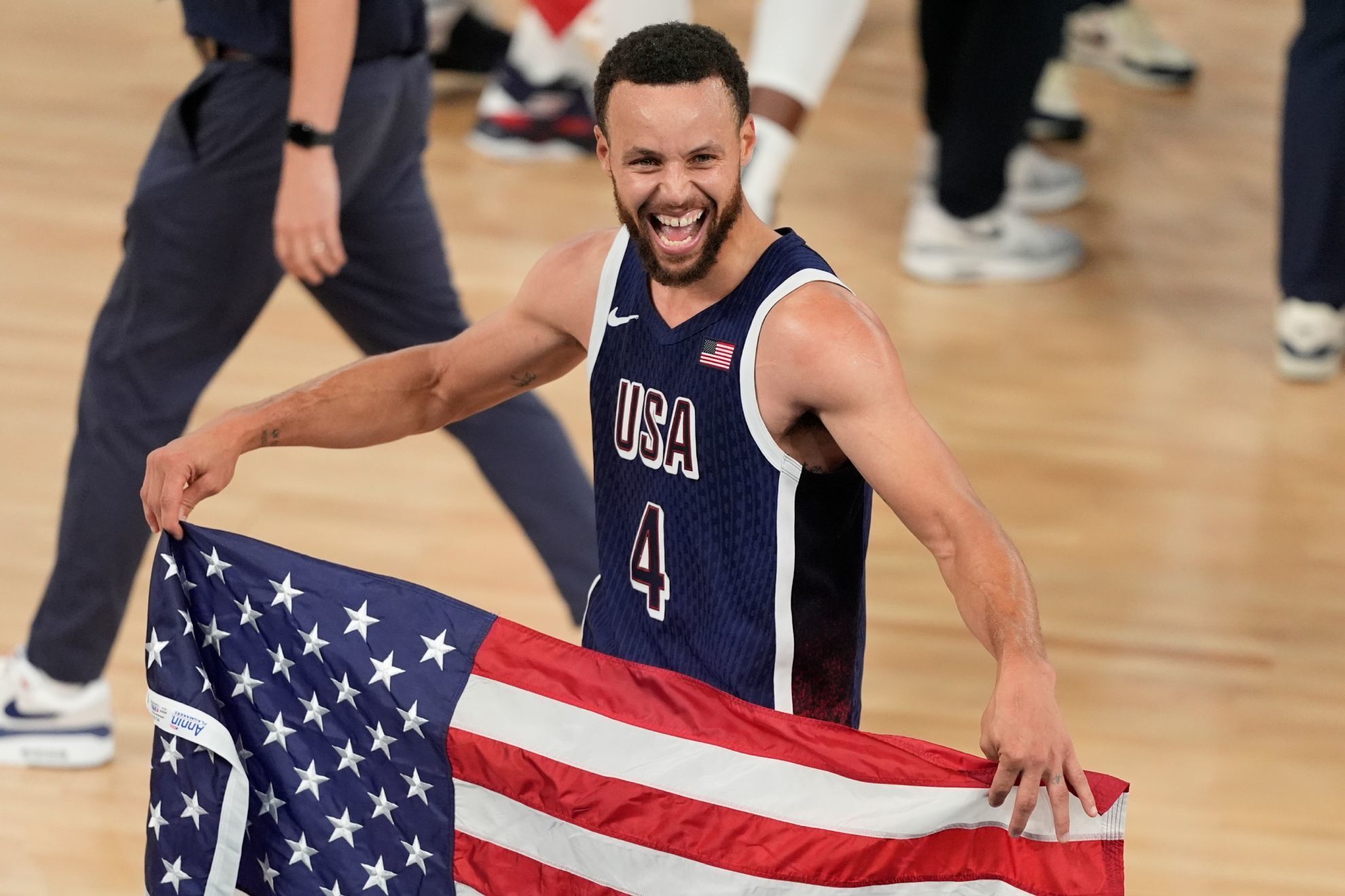 Stephen Curry fue el g�ia del Team USA en duelas parisinas