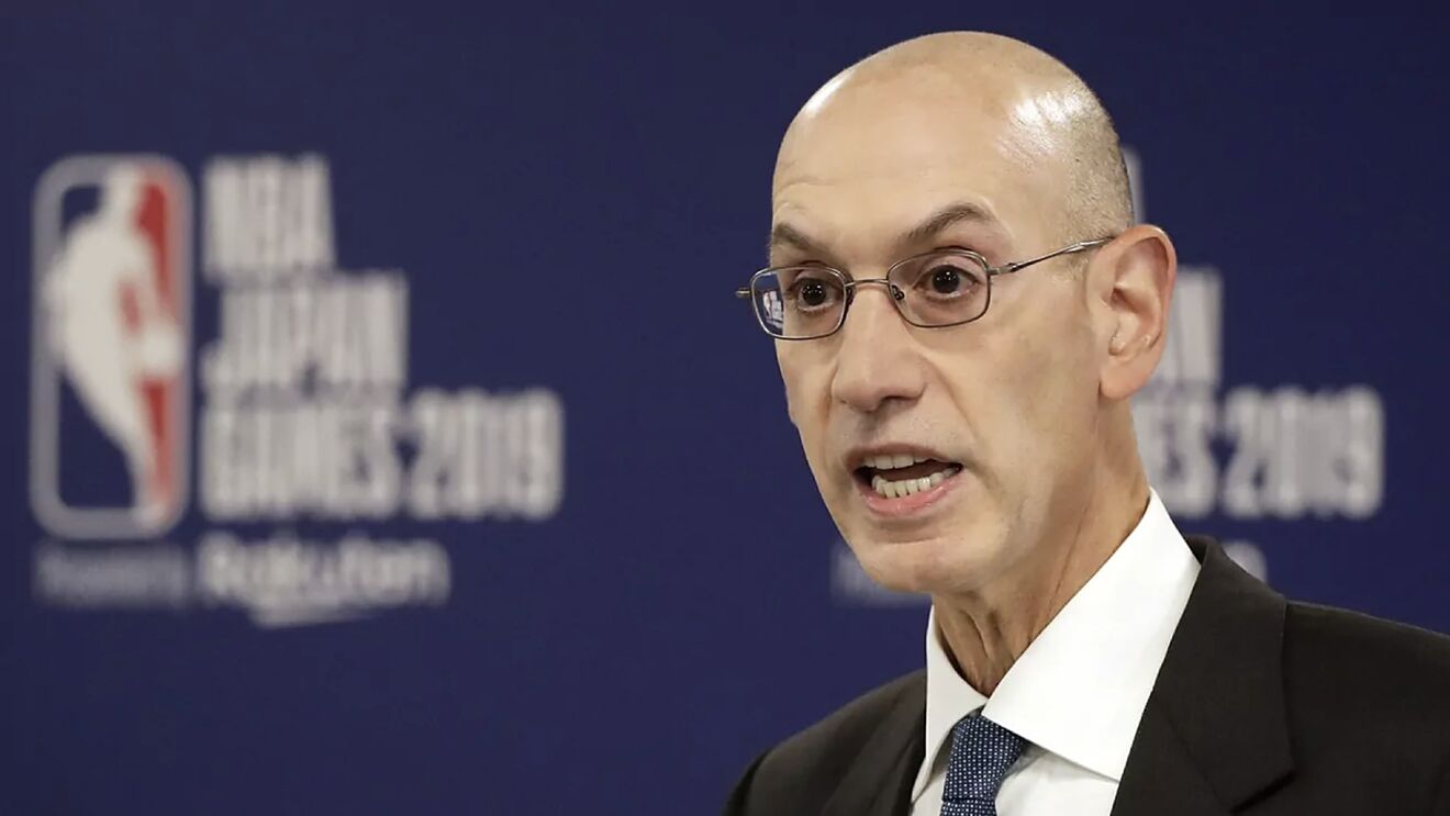 NBA commissioner Adam Silver