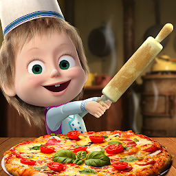 Masha and the Bear: Pizza Game की आइकॉन इमेज