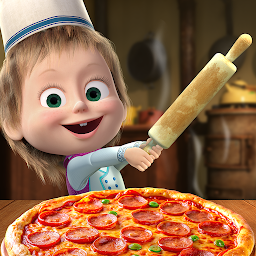 आइकनको फोटो Masha and the Bear Pizza Maker