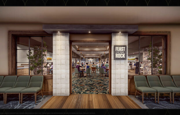 Feast of the Rock scheduled to open as 24/7 Dining