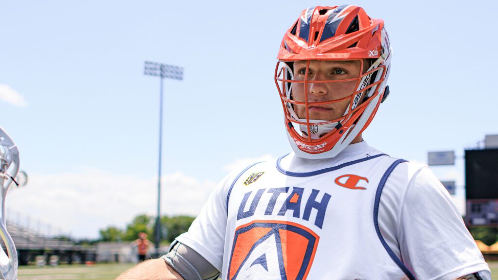 Utah Archers faceoff specialist Mike Sisselberger