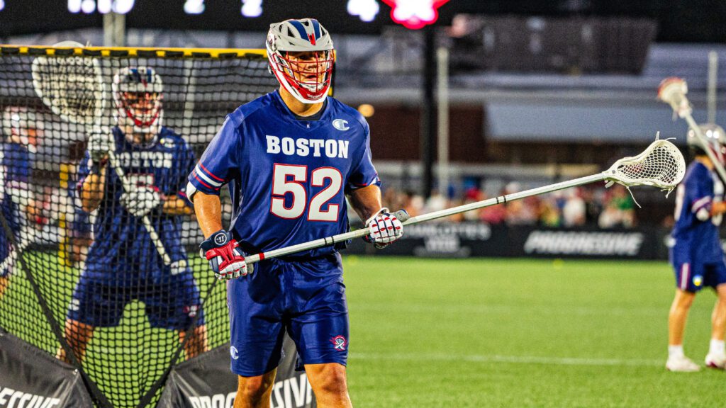 Boston Cannons defenseman Garrett Epple