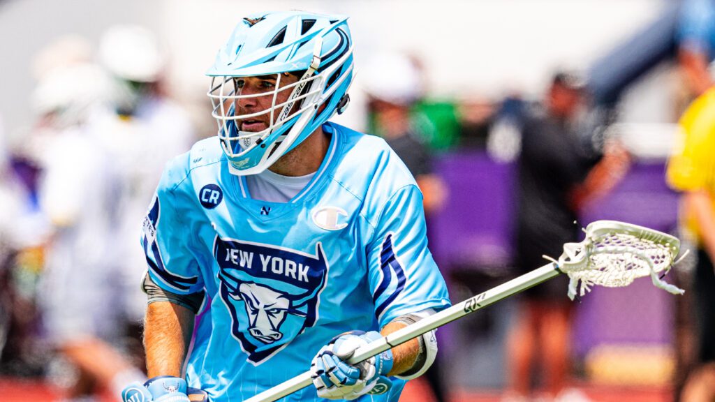 New York Atlas long-stick midfielder Tyler Carpenter