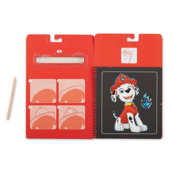 Paw Patrol Scratch Art Pad - Marshall