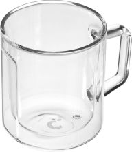 Glass Mug 12oz Double Pack Clear