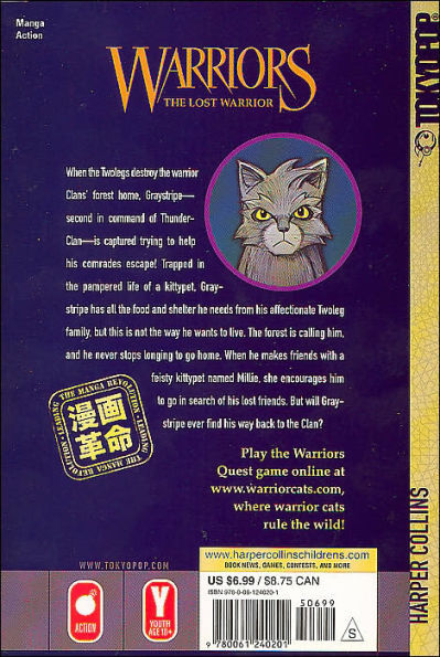 The Lost Warrior (Warriors Manga: Graystripe's Adventure #1)