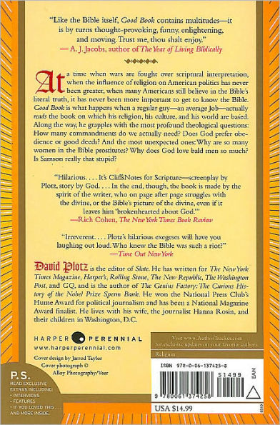 Good Book: The Bizarre, Hilarious, Disturbing, Marvelous, and Inspiring Things I Learned When I Read Every Single Word of the Bible