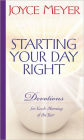 Starting Your Day Right: Devotions for Each Morning of the Year