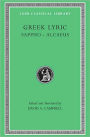 Greek Lyric, Volume I: Sappho. Alcaeus