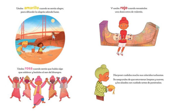 Los muchos colores de Harpreet Singh (Spanish Edition)