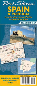 Title: Rick Steves Spain & Portugal Planning Map: Including Barcelona, Madrid & Lisbon City Maps, Author: Rick Steves