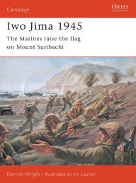 Title: Iwo Jima 1945: The Marines raise the flag on Mount Suribachi, Author: Derrick Wright