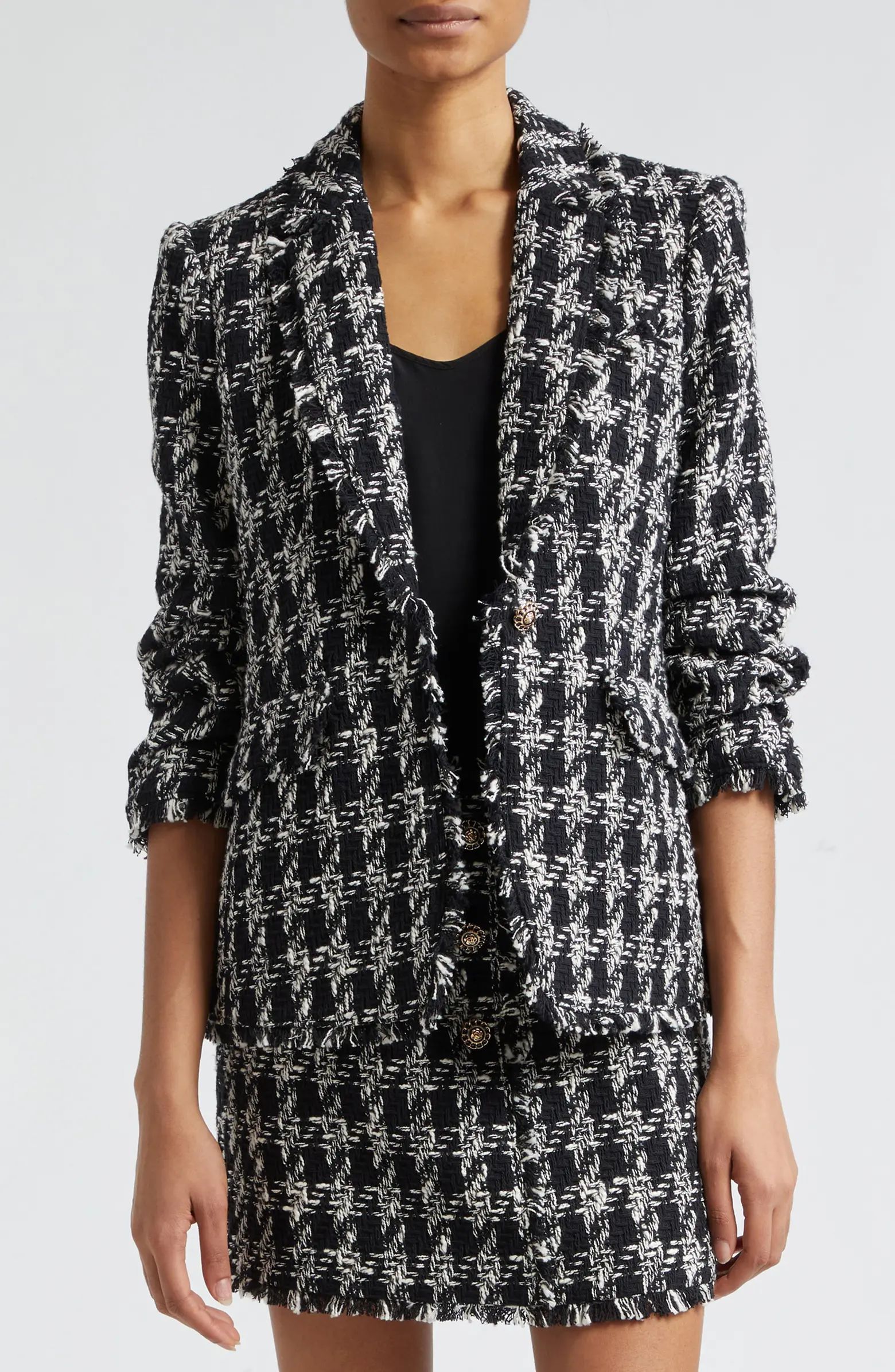 Cinq à Sept Khloe Bouclé Tweed Blazer | Nordstrom | Nordstrom