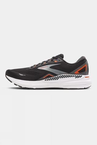 Brooks Mens Adrenaline GTS 23 Shoes Black/Mandarin Red/Blue