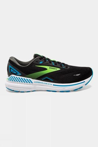 Brooks Mens Adrenaline GTS 23 Shoes 006 Black/Hawaiian Ocean/Green