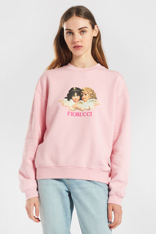 Vintage Angels Sweatshirt Pale Pink