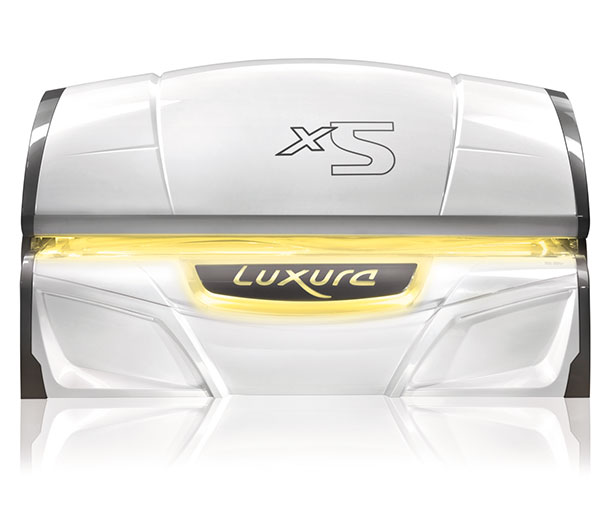 luxura x5 tanning bed yellow lights