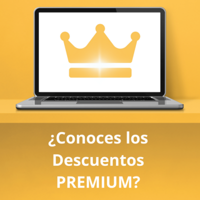 Por ser premium descuentos en toda la web