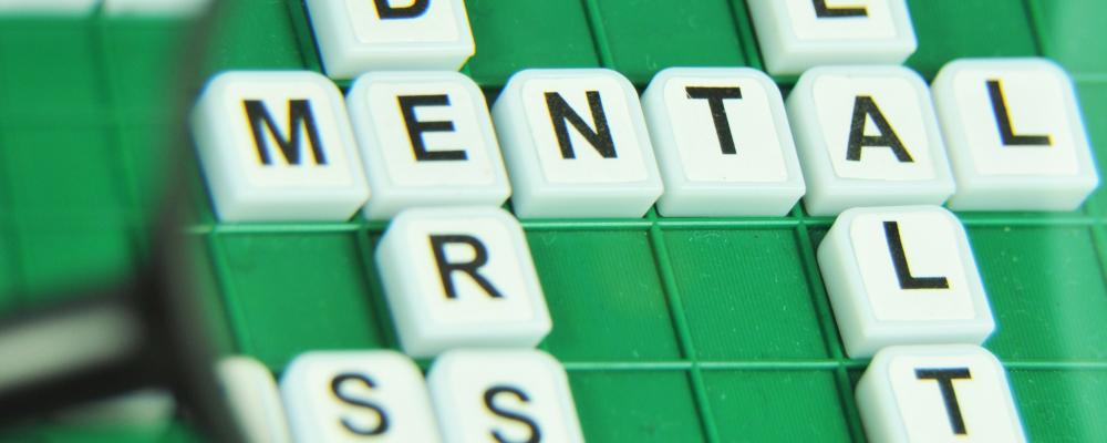 Crossword under magnifying glass