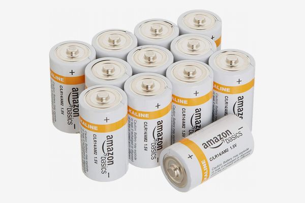 AmazonBasics C Cell 1.5 Volt Alkaline Batteries - Pack of 12