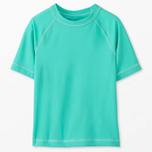 Hanna Andersson Short Sleeve Rash Guard Top