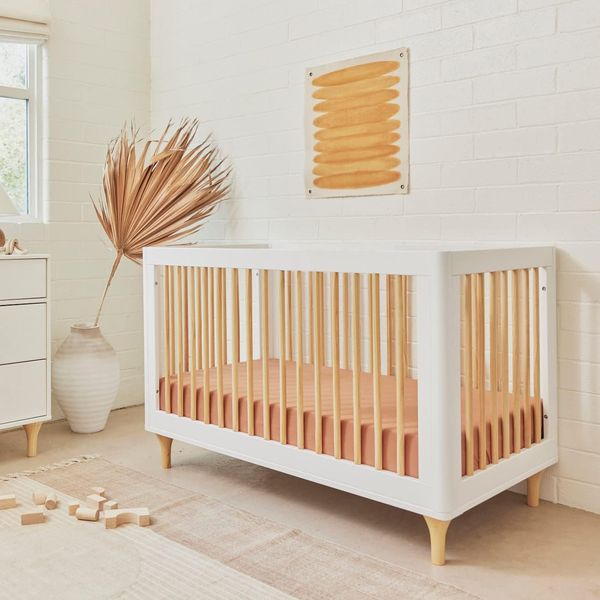 Babyletto Lolly 3-in-1 Convertible Crib with Toddler Bed Conversion Kit