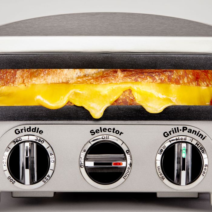The best panini press is the Cuisinart Griddler Grill, Griddle & Panini Press
