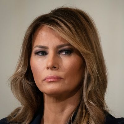 First Lady Melania Trump Attends Briefing For Indian Health System Taskforce