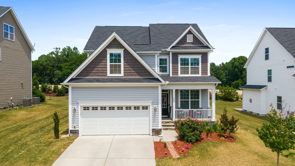 two-story home with a driveway