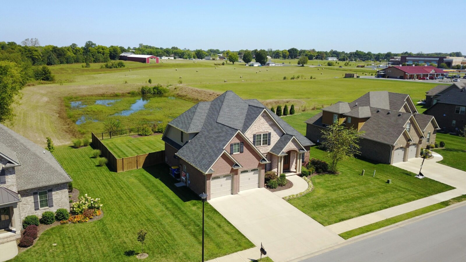 Home with defensible space