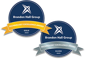 Brandon Hall Group Awards - Technology Excellence Award Gold 2023, Technology Excellence Award Silver 2023