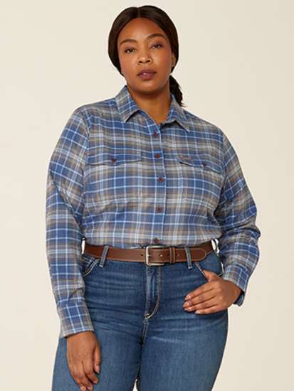 Rebar Flannel DuraStretch Work Shirt