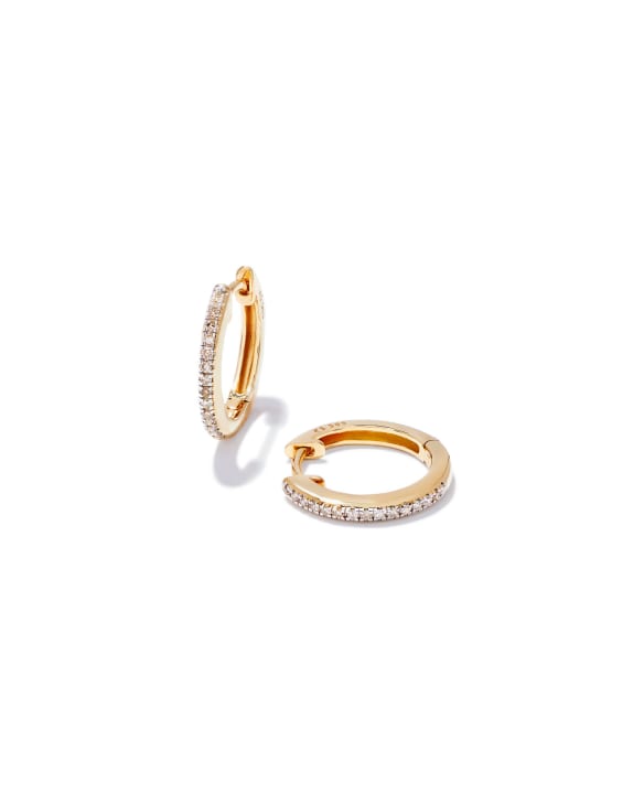 Penelope 20mm Hoop Earrings in 14k Yellow Gold