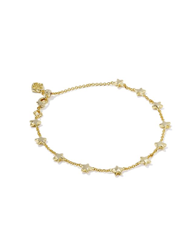 Sierra Star Delicate Chain Bracelet in Gold image number 0.0