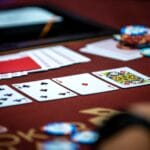 cards at the ARIA poker classic