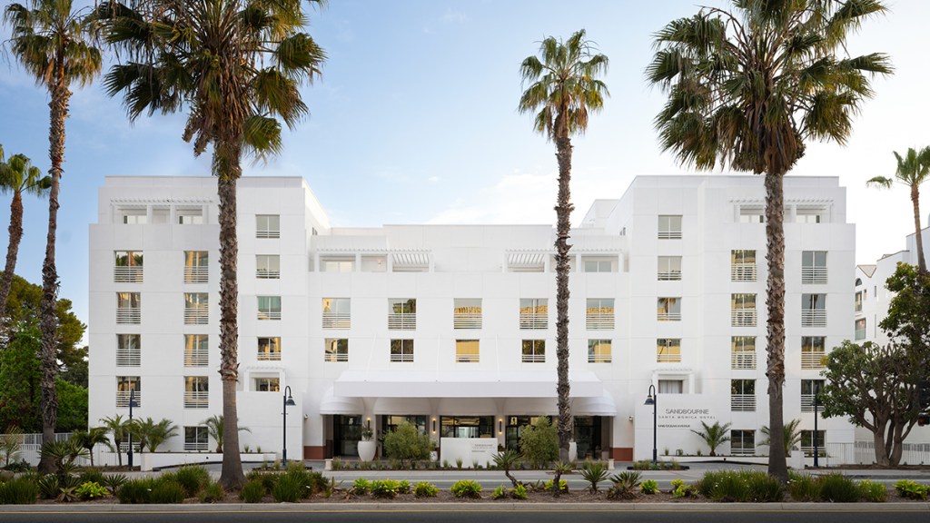 The exterior of the Shelbourne