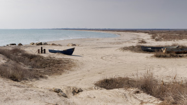 Black,Sea,Beach,In,Vadu,,Romania